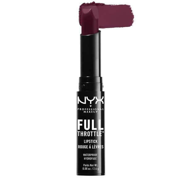 NYX Other - NYX PROFESSIONAL MAKEUP Cosmetics Full Throttle Lipstick Night Crawler FTLS06